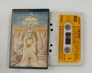 IRON MAIDEN Powerslave Cinta Cassette HEAVY