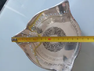 Centrotavola svuotatasche Old Sheffield Plate