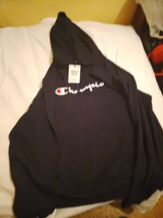 Sudadera Champion Negra Nueva