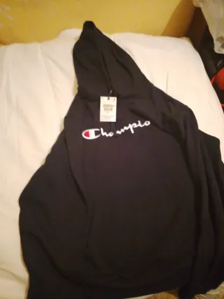 Sudadera Champion Negra Nueva