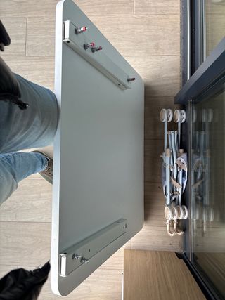 Escritorio plegable 80x70 madera buena