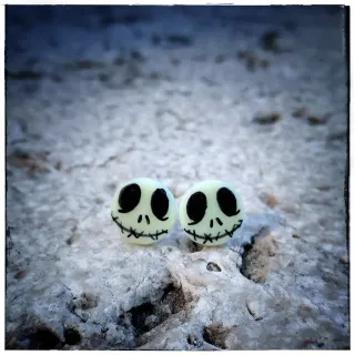Pendientes Jack Pesadilla antes de Navidad fimo