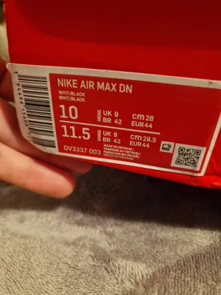 Nike DN Zapatillas Negras y Blancas