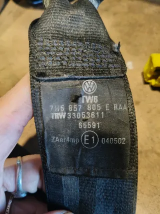 Cinturón Delantero Izquierdo VW Transporter T5