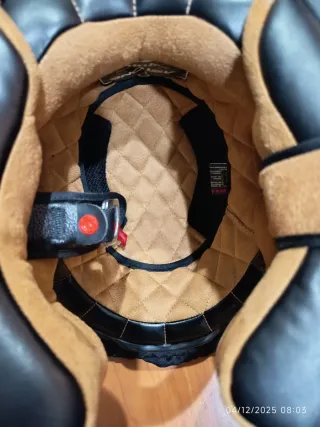 Casco Astone Super Retro Negro