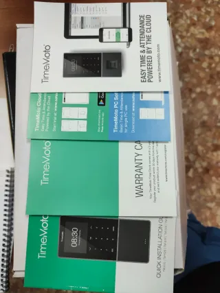 Registro horario TimeMoto TM-828 fichaje