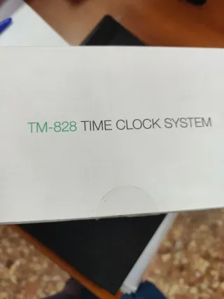 Registro horario TimeMoto TM-828 fichaje