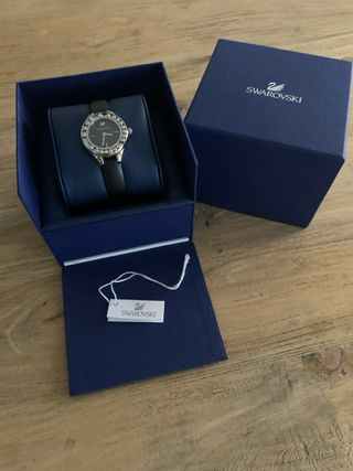 Reloj Swarovski Mujer Negro/Plata