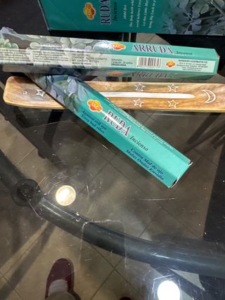 Incienso Rudra con barquita