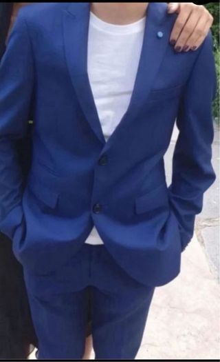 Traje completo azul Núñez Arenas