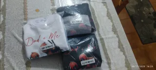 Felpa bimbo Deadpool Papà + Io