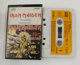 Iron Maiden  Killers Cinta Cassette HEAVY METAL