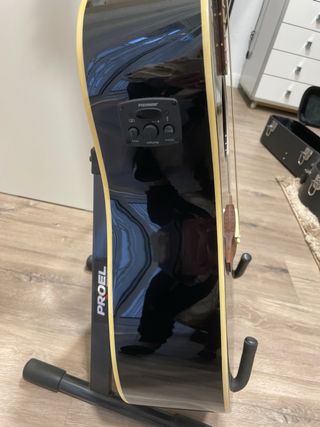 Guitarra Electroacústica Fender Negra