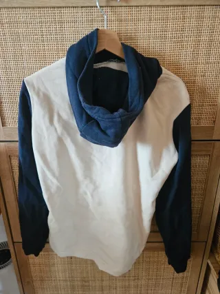 Sudadera Quiksilver Beige y Azul