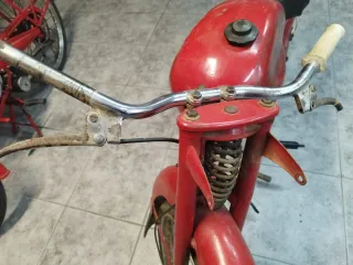 Ruedas y cambio Guzzi Cardelino 73