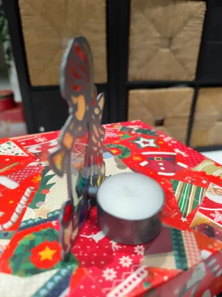 Angelo portacandele vintage anni '80