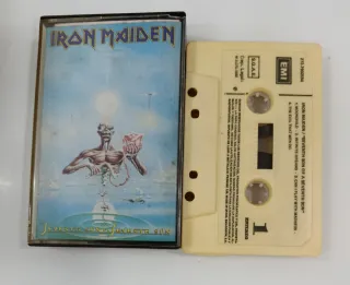 Iron Maiden - Seventh Son of Cinta Cassette HEAVY