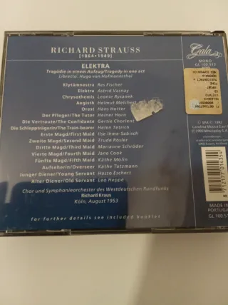 CD Opera Lirica Elektra