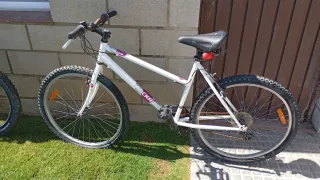 Bicicleta Rockrider Blanca