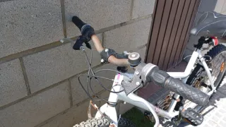 Bicicleta Rockrider Blanca