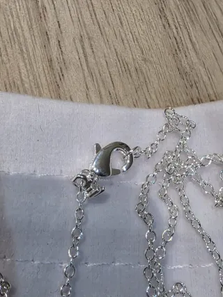 Collar Pandora Corazón Rojo y Plata