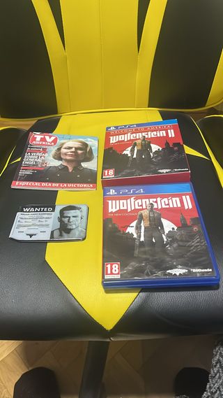 Wolfstein 2 PS4 Como nuevo PAL Esp