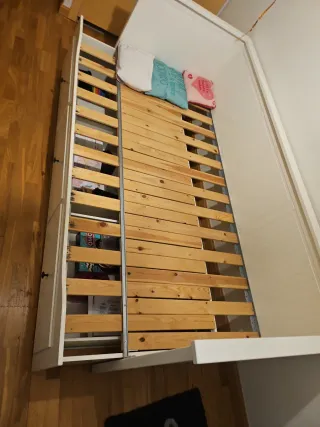 Diván cama blanco Ikea