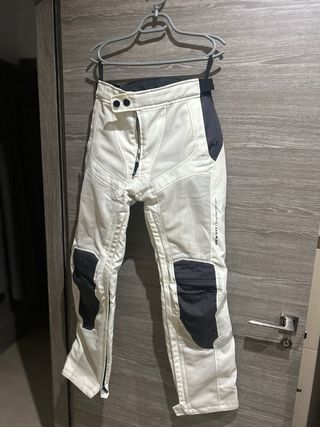 Traje Moto Mujer Racer Negro y Blanco