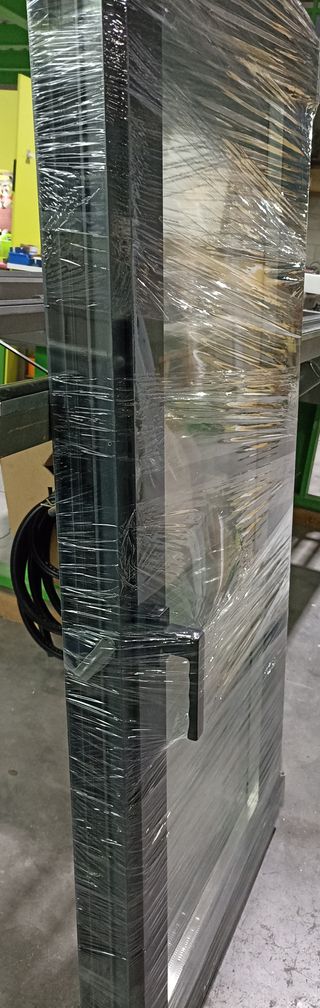 Ventana oscilobatiente 1 hoja, gris 7016 ¡NUEVA!