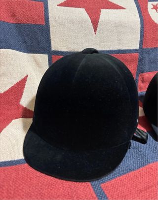 Set 2 caschi equitazione neri