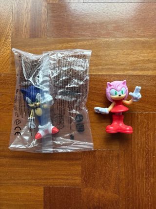 Burger king sonic e amy the hedgehog perfetti