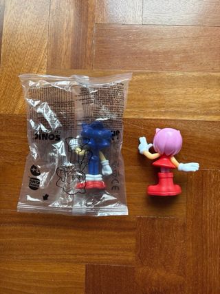Burger king sonic e amy the hedgehog perfetti