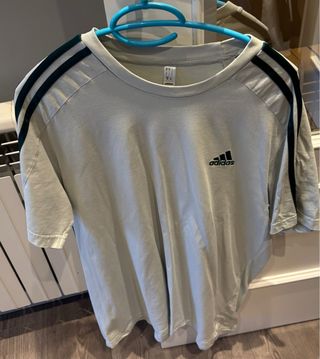 Camiseta Adidas Hombre Verde