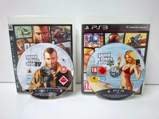 GTA IV y V PS3