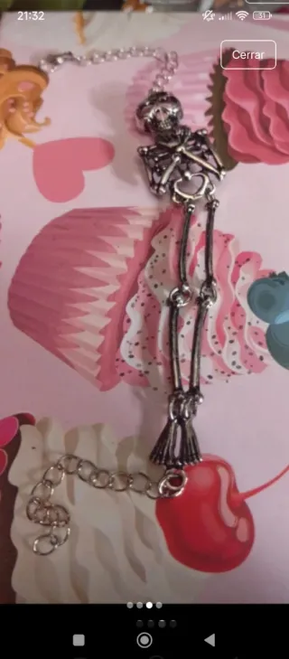 Pulsera esqueleto