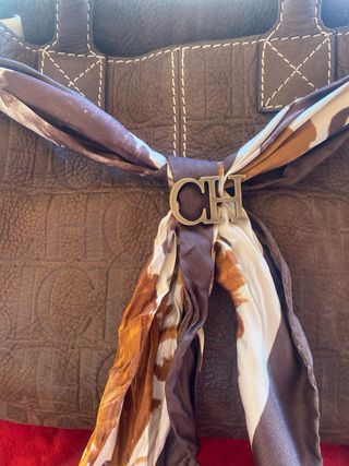 Bolso Carolina Herrera Marrón Original