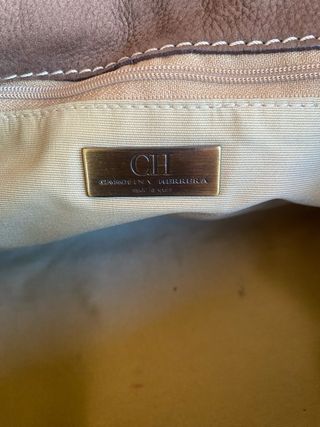 Bolso Carolina Herrera Marrón Original