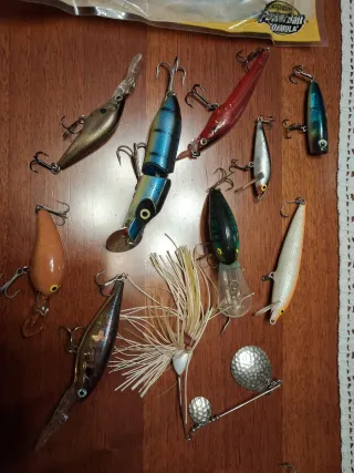 Lotto artificiali spinning pesca