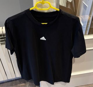 Camiseta Adidas Hombre Negra