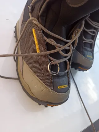 Botas Salomon Talla 43 - Negro/Gris