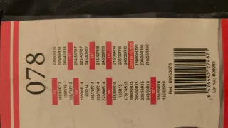 Fundas Nieve Neumáticos DANOKAR 078