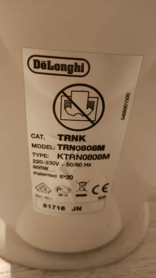 Radiador Aceite DeLonghi TRNK 800W