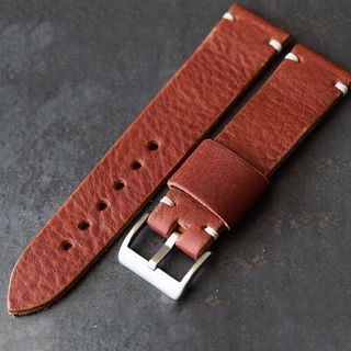 Correas de reloj artesanales en cuero 18–26 mm