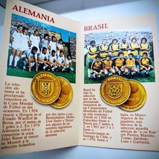 Colección Monedas Conmemorativas Mundial 82