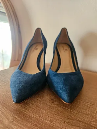 Zapatos de tacón Gloria Ortiz azules