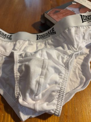 Lonsdale Calzoncillos Blancos Talla L