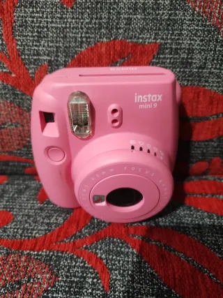 Nueva Cámara Fujifilm Instax Mini 9 Rosa