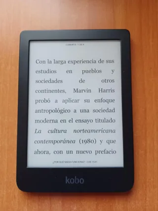 E-reader Kobo Clara HD Nero + Scatola e Custodia