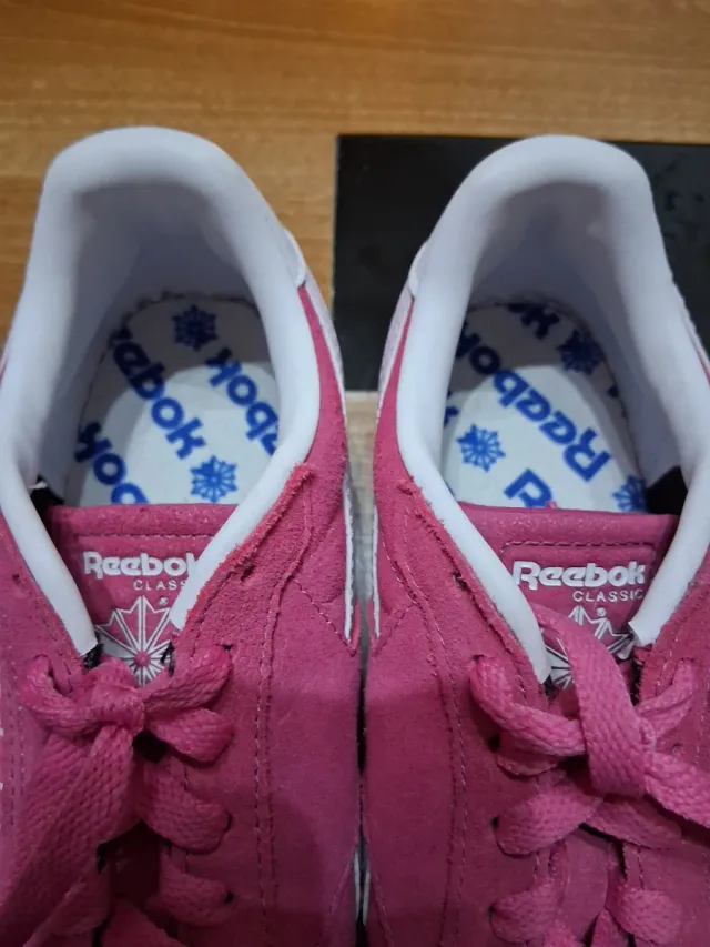 Zapatillas Reebok rosas y blancas