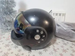 Casco ROOF  de moto Boxer negro